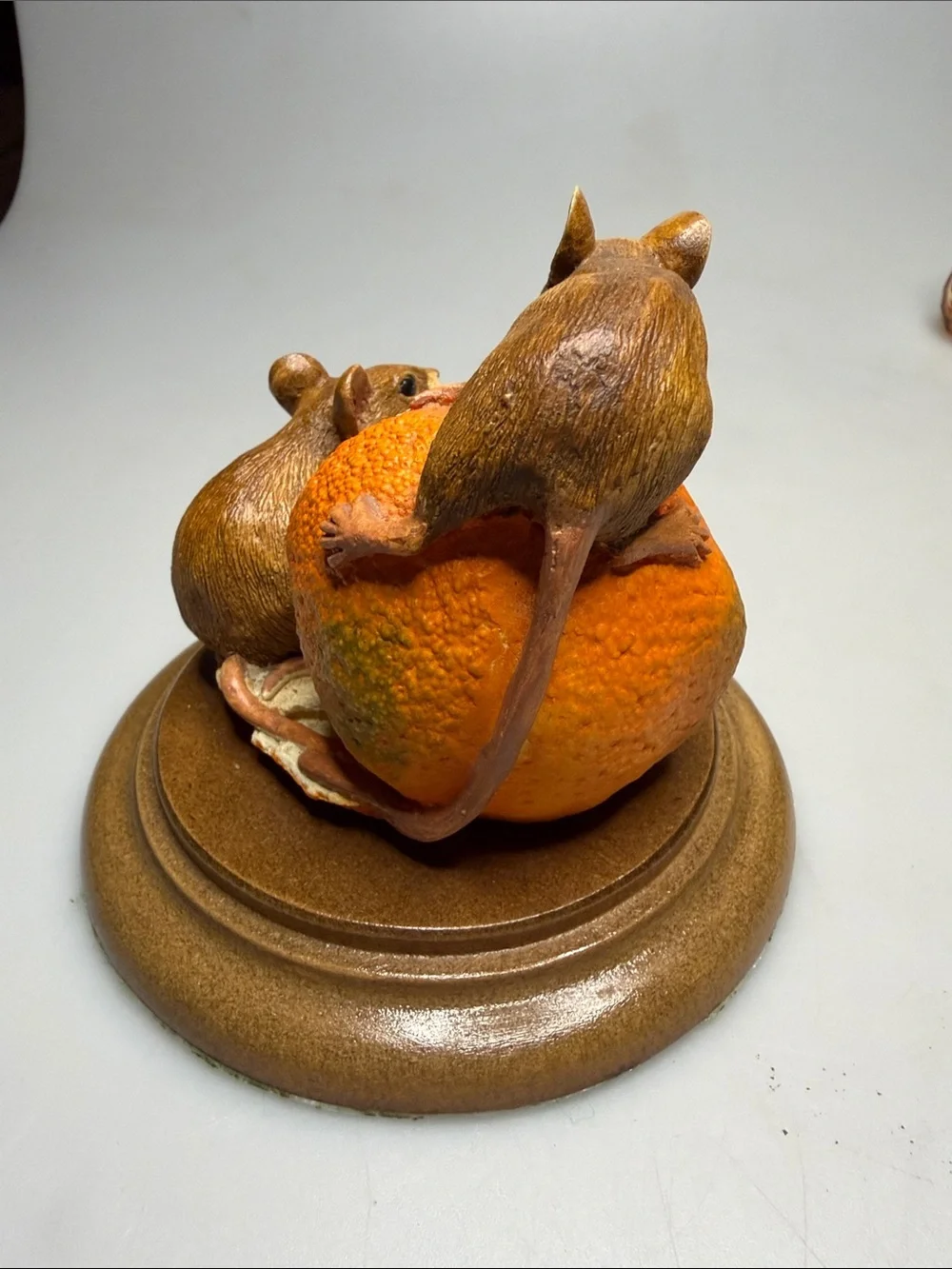 Mice in an orange- Country Collection of Kynsna Vintage - Limited edition